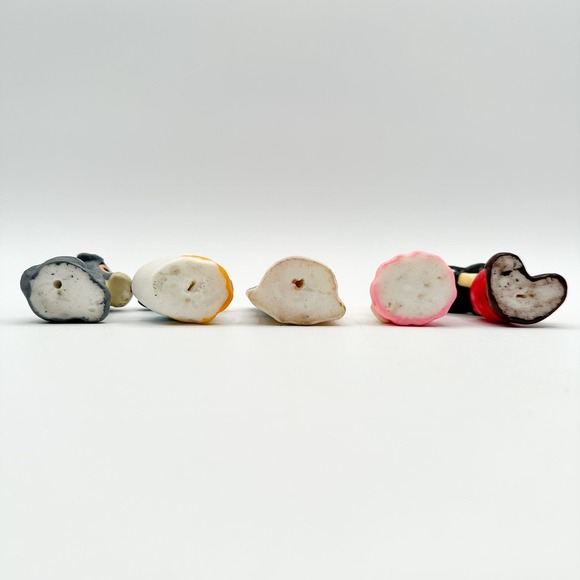 Vintage Disney Candles Set Mickey Donald The Tramp Princess Fairy - Picture 10 of 13